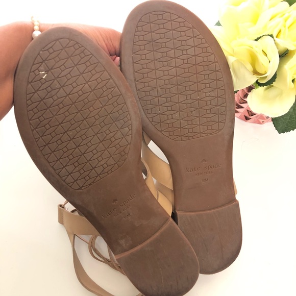 Kate Spade Nude Sandals - Picture 6 of 6